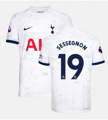 Tottenham Hotspur Ryan Sessegnon #19 Koszulka Podstawowych 2023-24 Krótki Rękaw